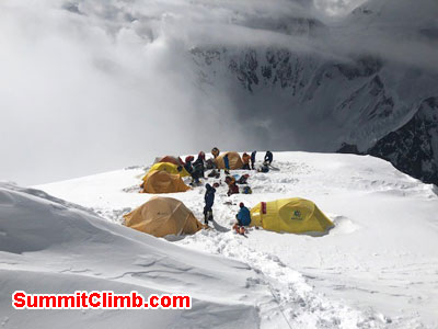 Camp 3 at 7350m