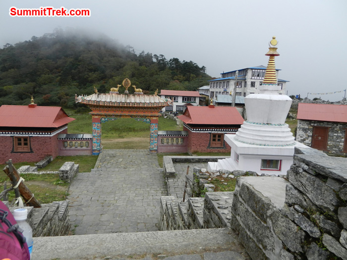 Tangboche Monastery . Photo by Stephanie