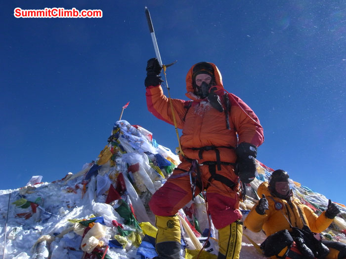 Summit of Everest by Urs. Photo Urs