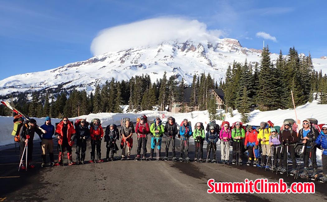 Winter Glacier School organised by SummitClimb